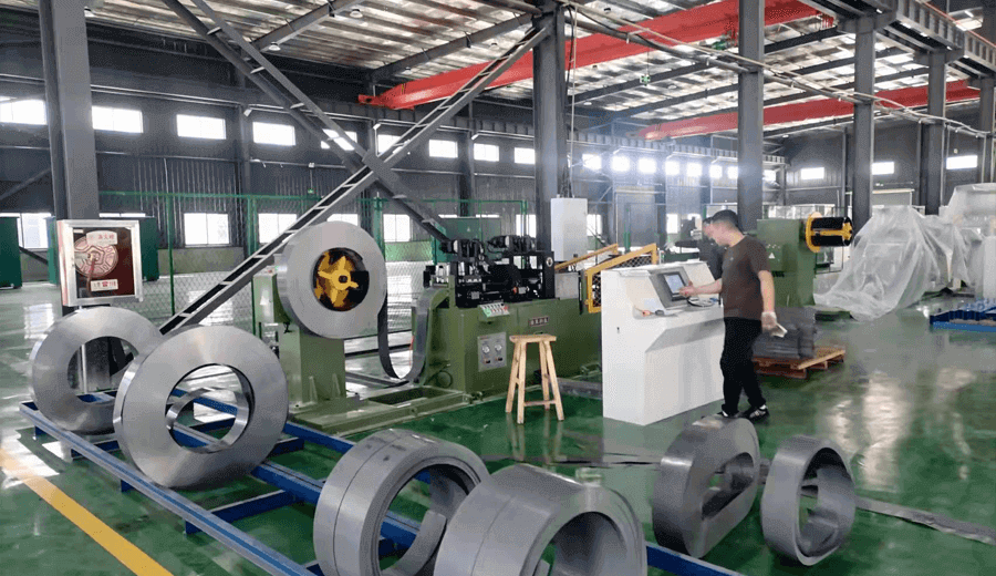 硅钢片纵剪线设备